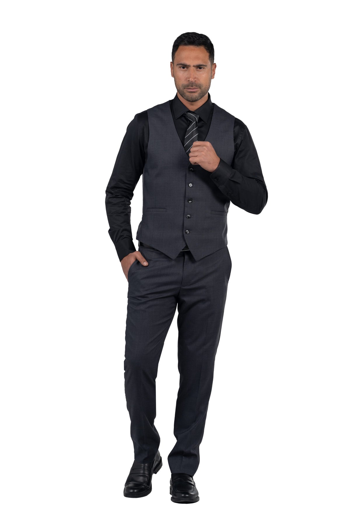 Formal Suit Vest – Grey