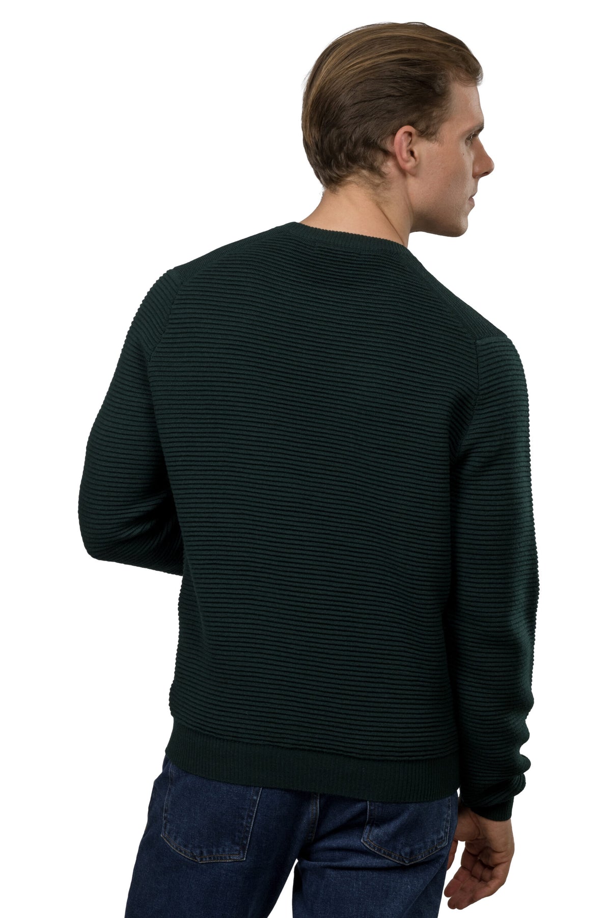 Wool Pullover – Dark Green