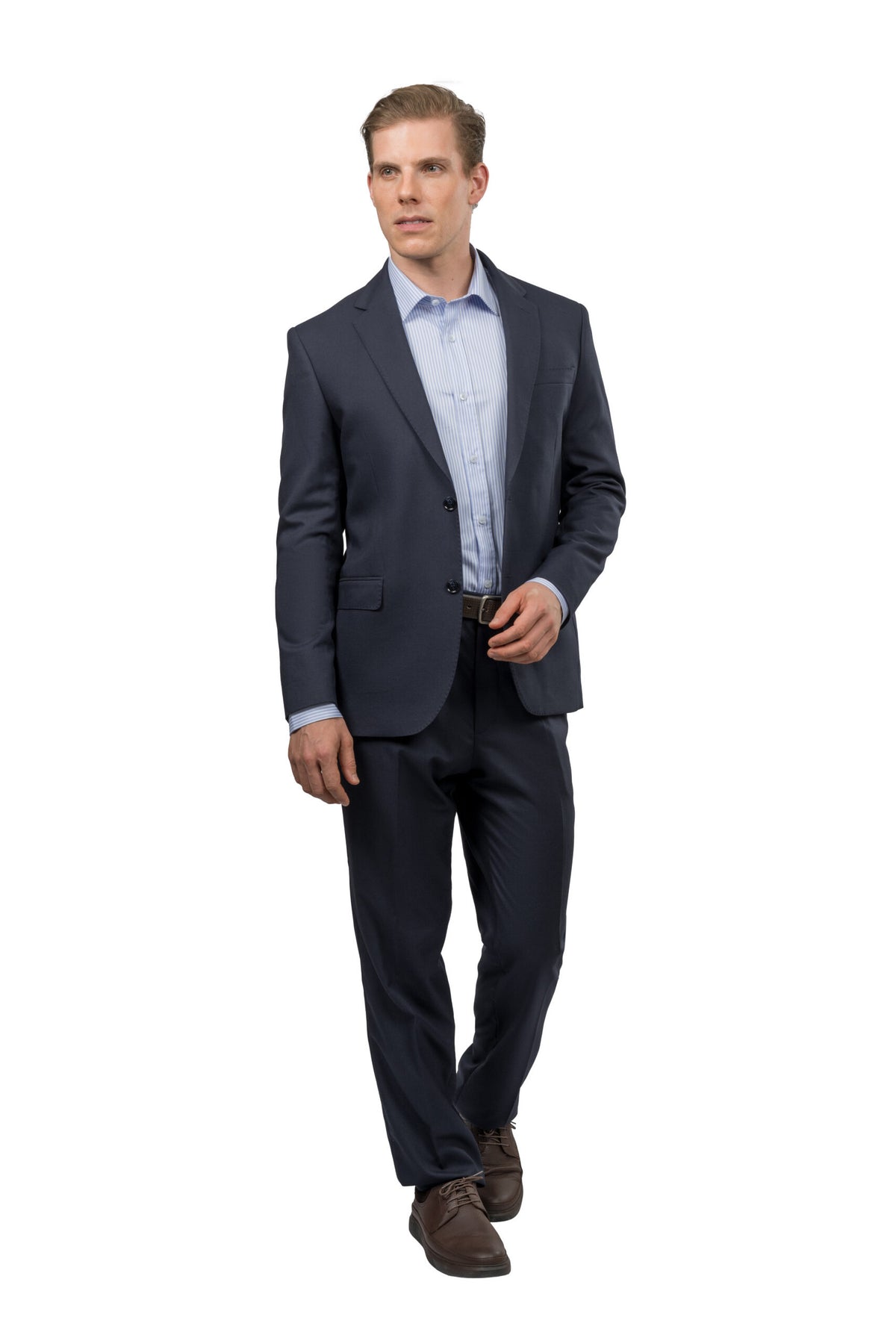 Two Piece Full Suit – Navy