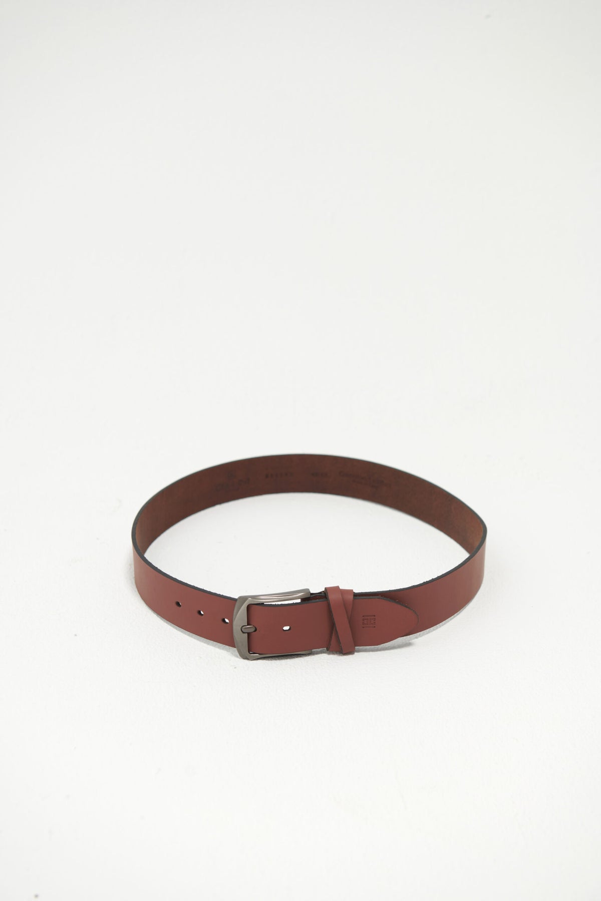 Casual Genuine Leather Belt – Light Brown