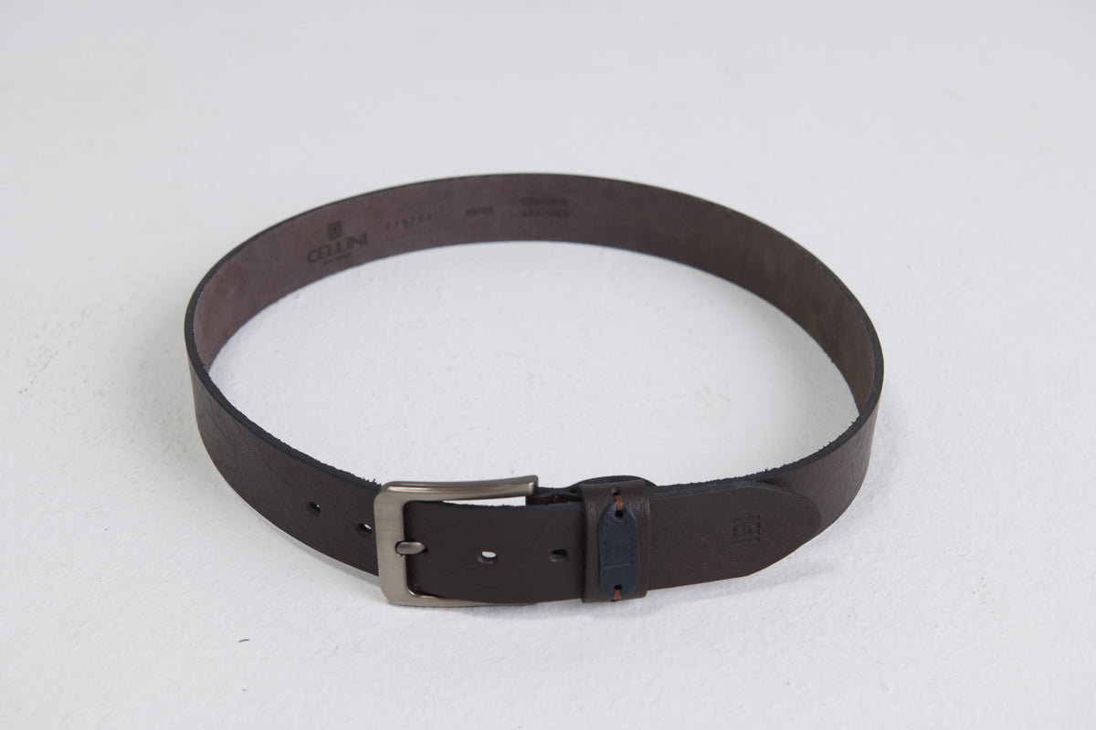 Casual Genuine Leather Belt – Brown