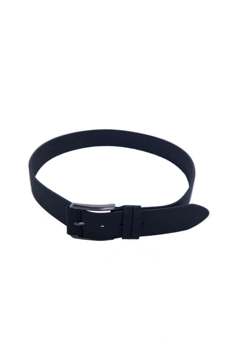 Casual Genuine Leather Belt – Black
