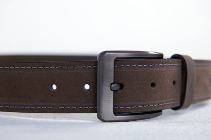 Casual Genuine Leather Belt – Brown