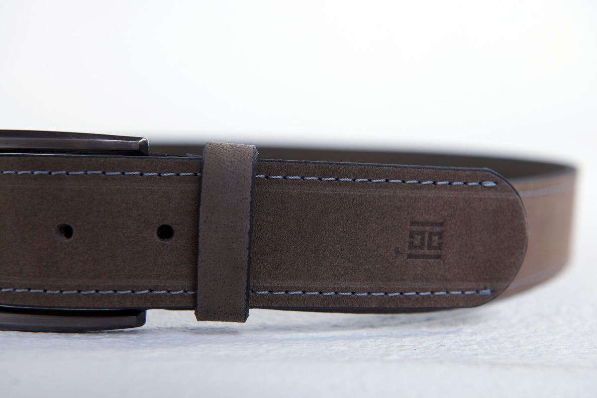 Casual Genuine Leather Belt – Brown