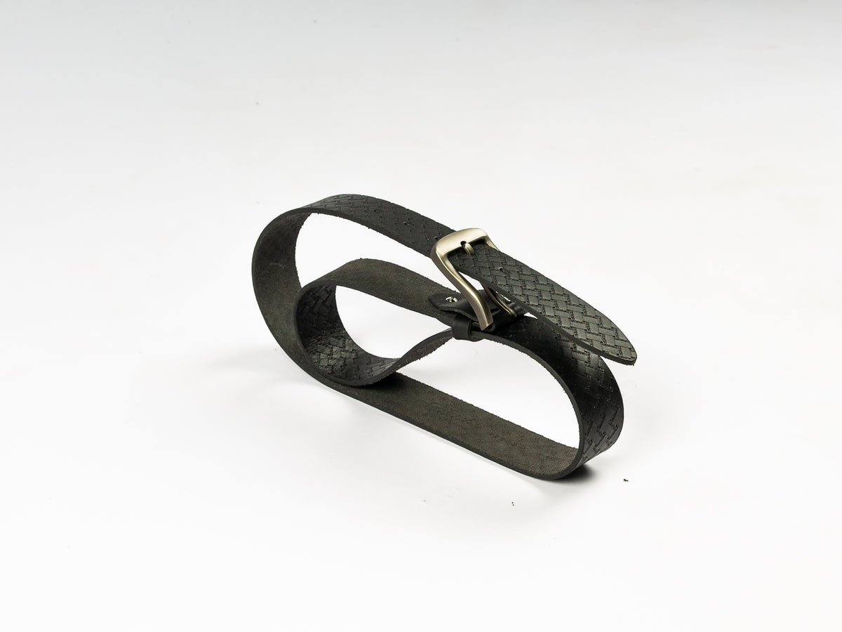 Casual Genuine Leather Belt – Black