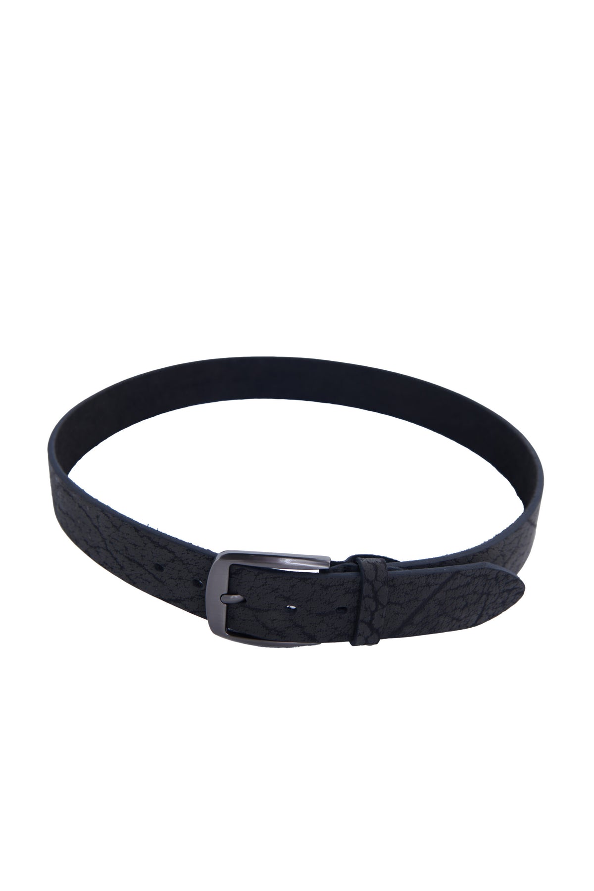 Casual Genuine Leather Belt – Black