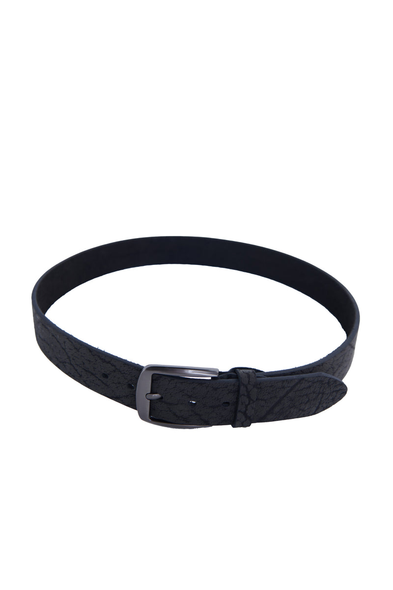 Casual Genuine Leather Belt – Black