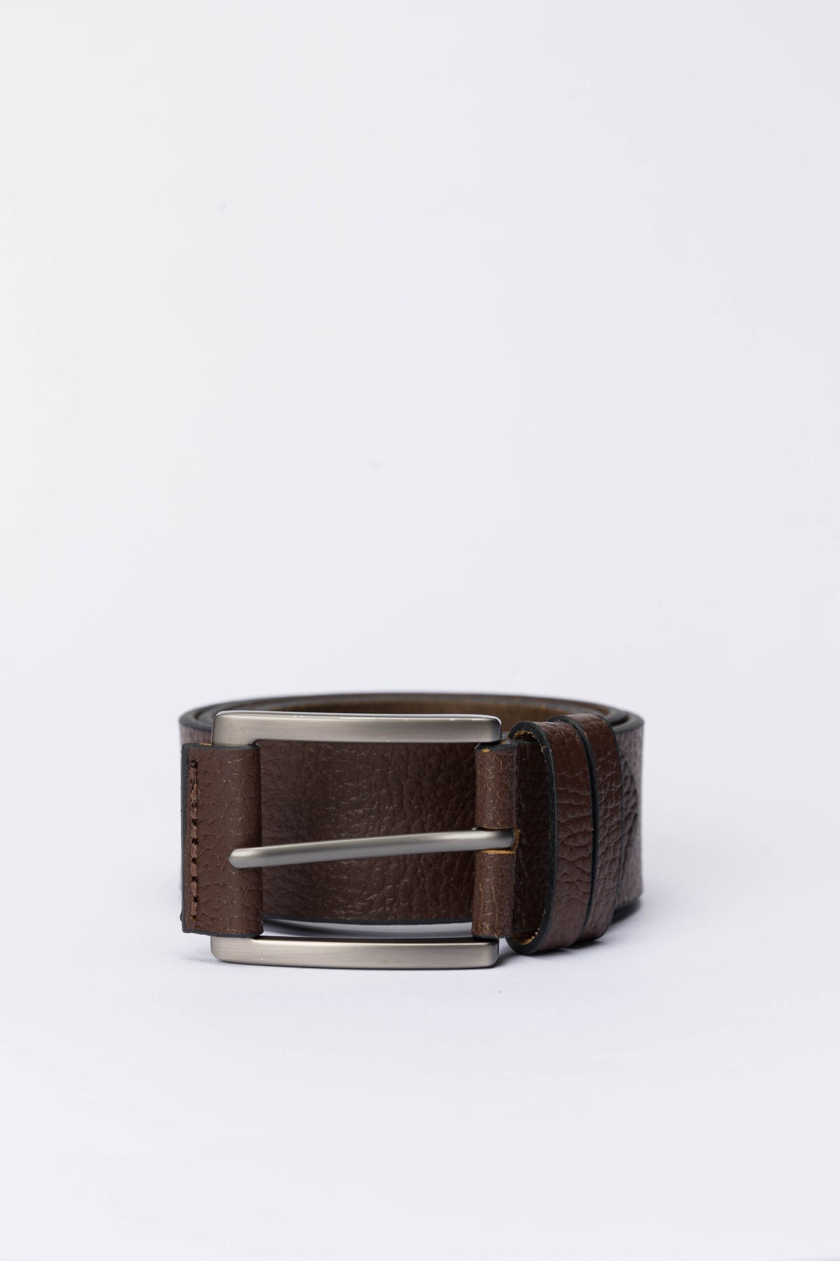 Casual Genuine Leather Belt – Brown