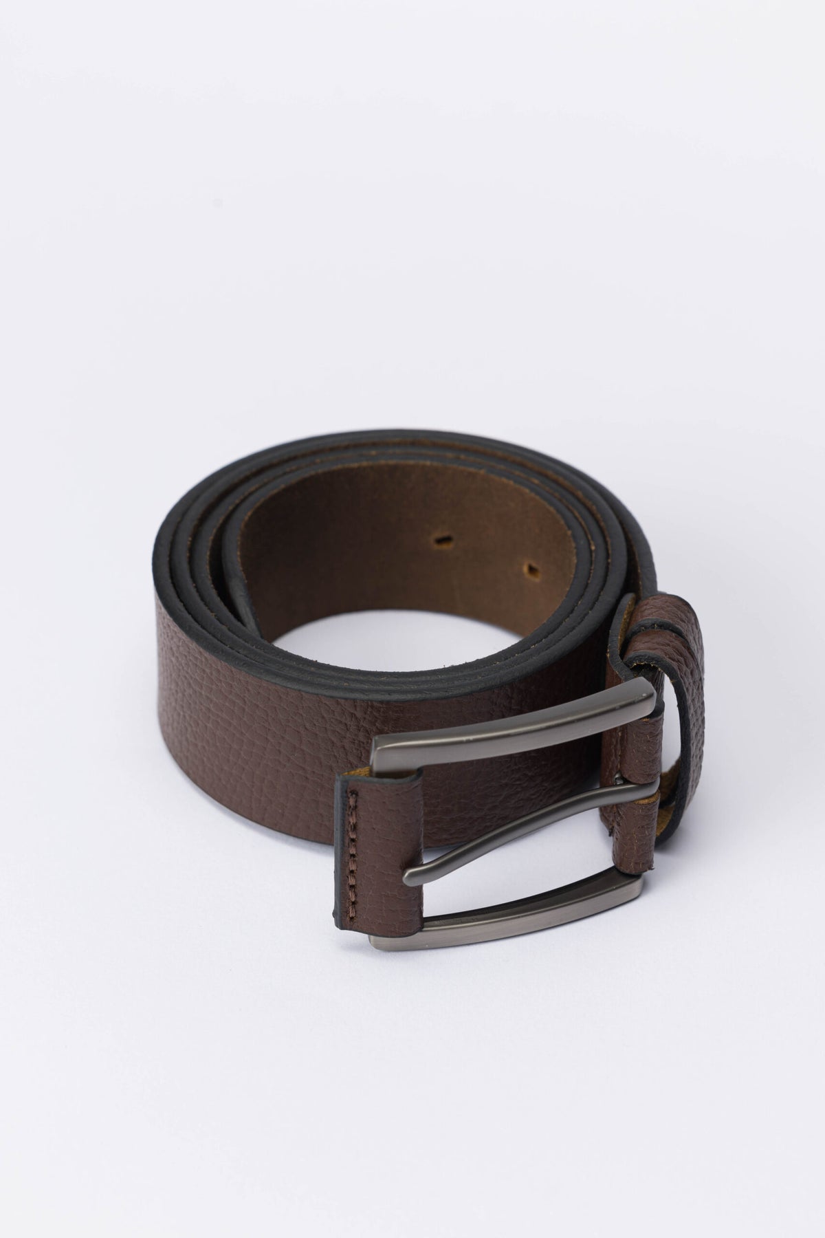 Casual Genuine Leather Belt – Brown