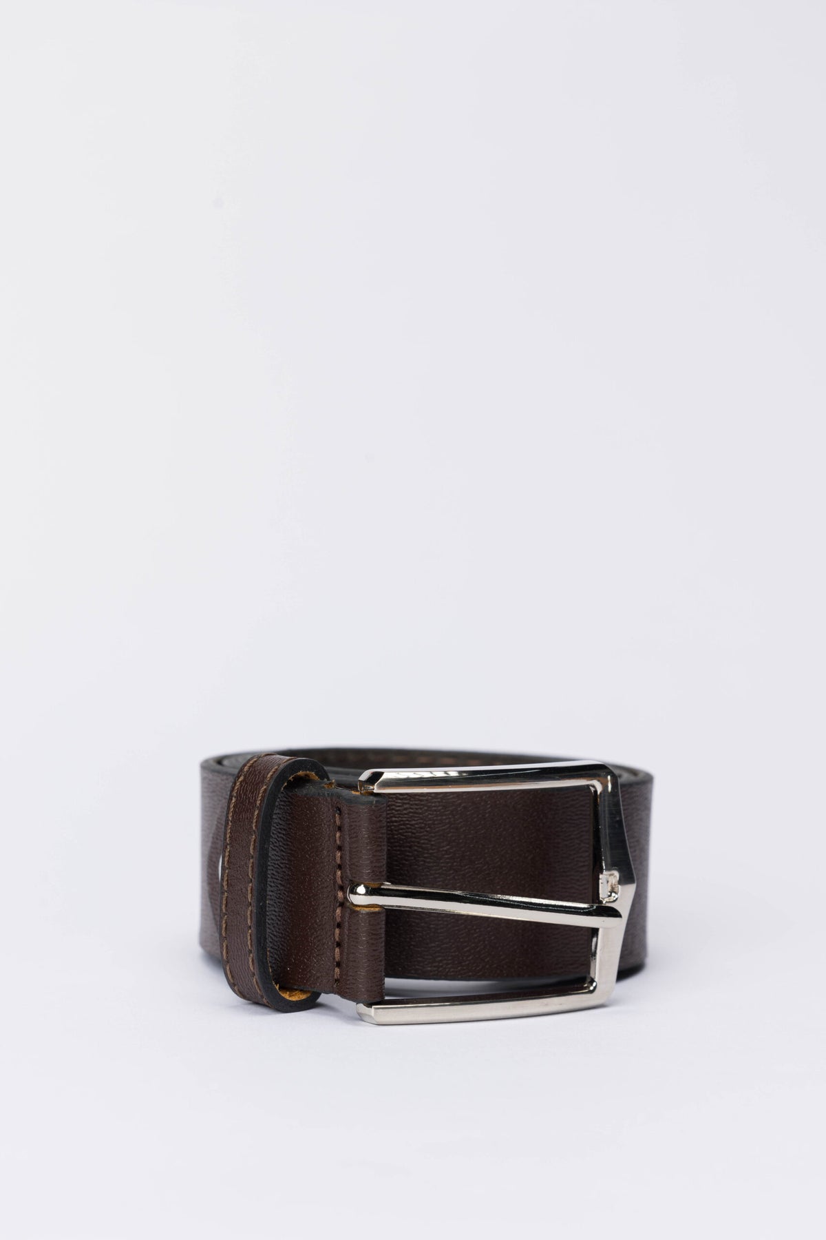 Casual Genuine Leather Belt – Brown