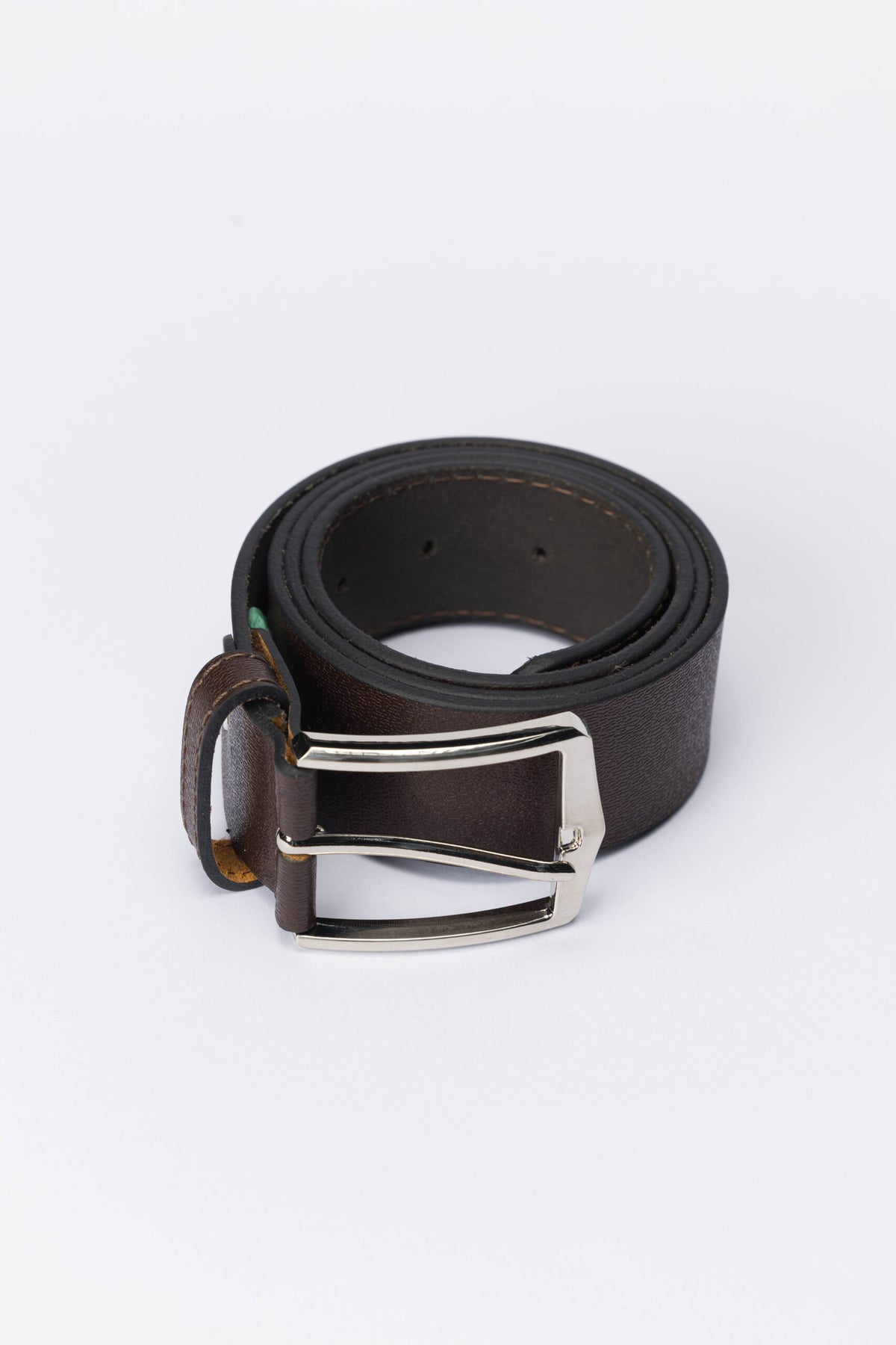 Casual Genuine Leather Belt – Brown