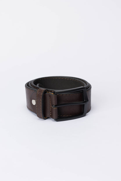 Casual Genuine Leather Belt – Brown