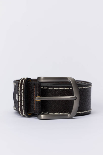 Casual Genuine Leather Belt – Brown