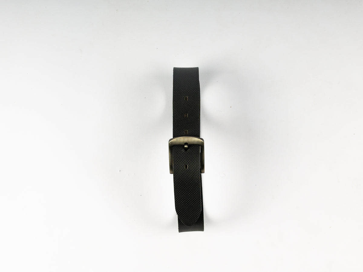 Casual Genuine Leather Belt – Black