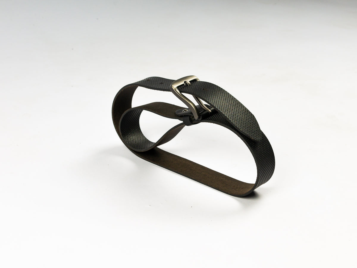 Casual Genuine Leather Belt – Black