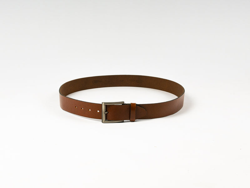Casual Genuine Leather Belt – Brown