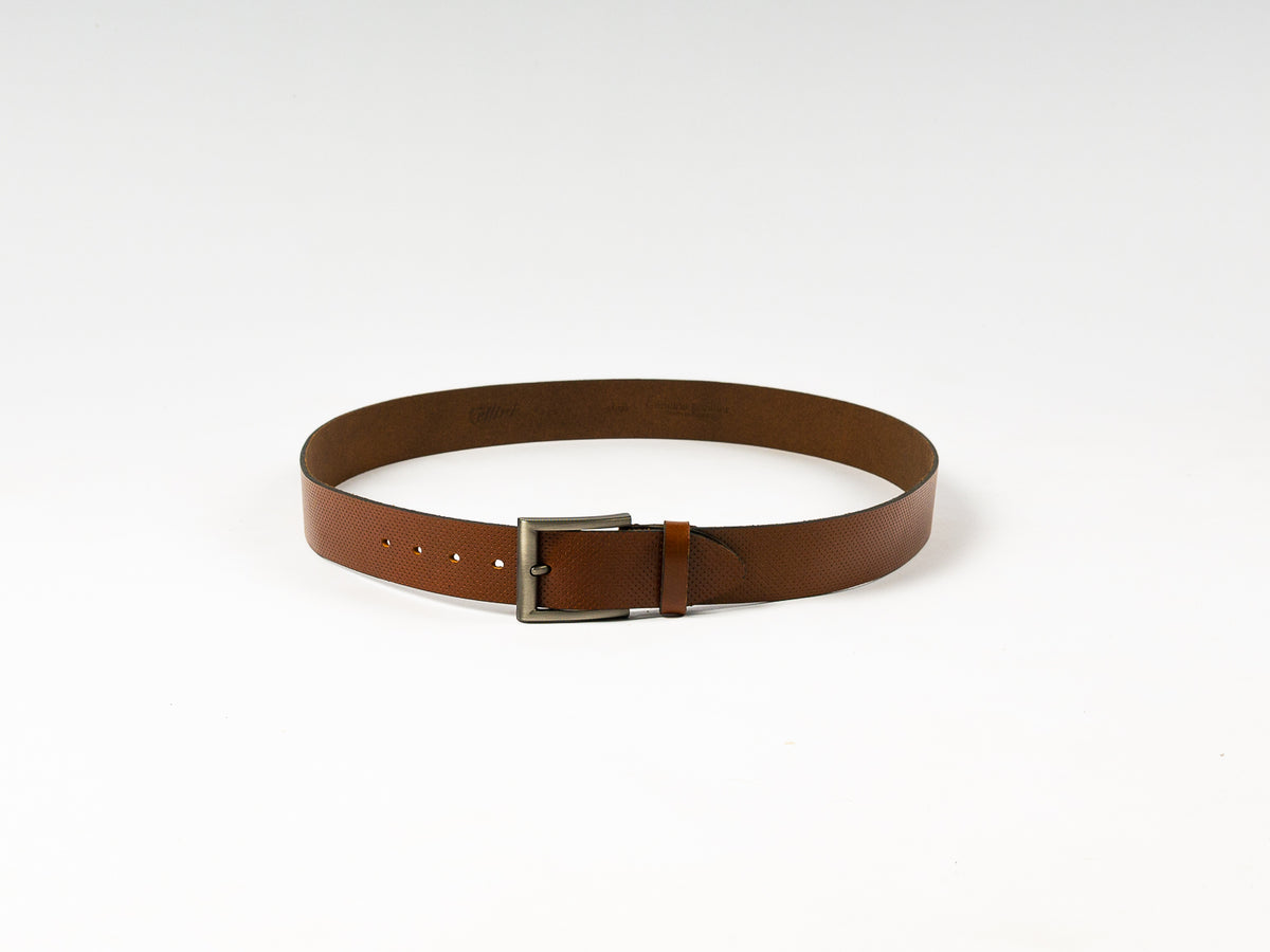 Casual Genuine Leather Belt – Light Brown