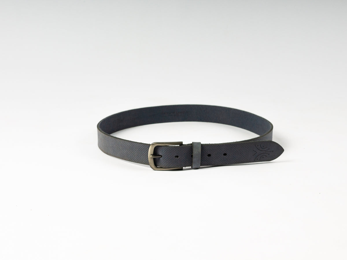 Casual Genuine Leather Belt – Black