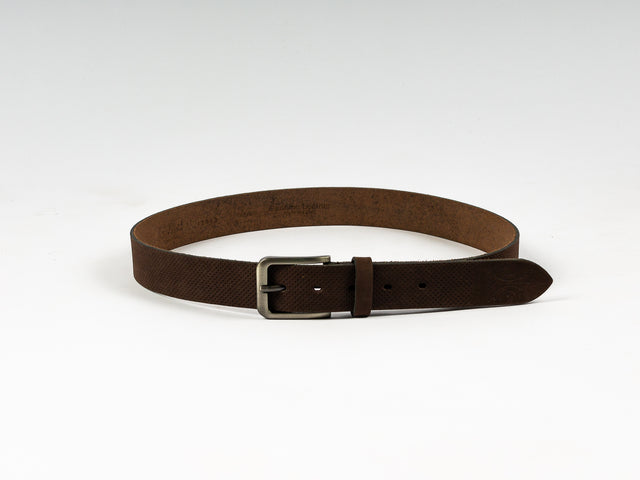 Casual Genuine Leather Belt – Brown