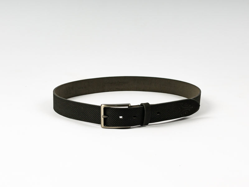 Casual Genuine Leather Belt – Grey