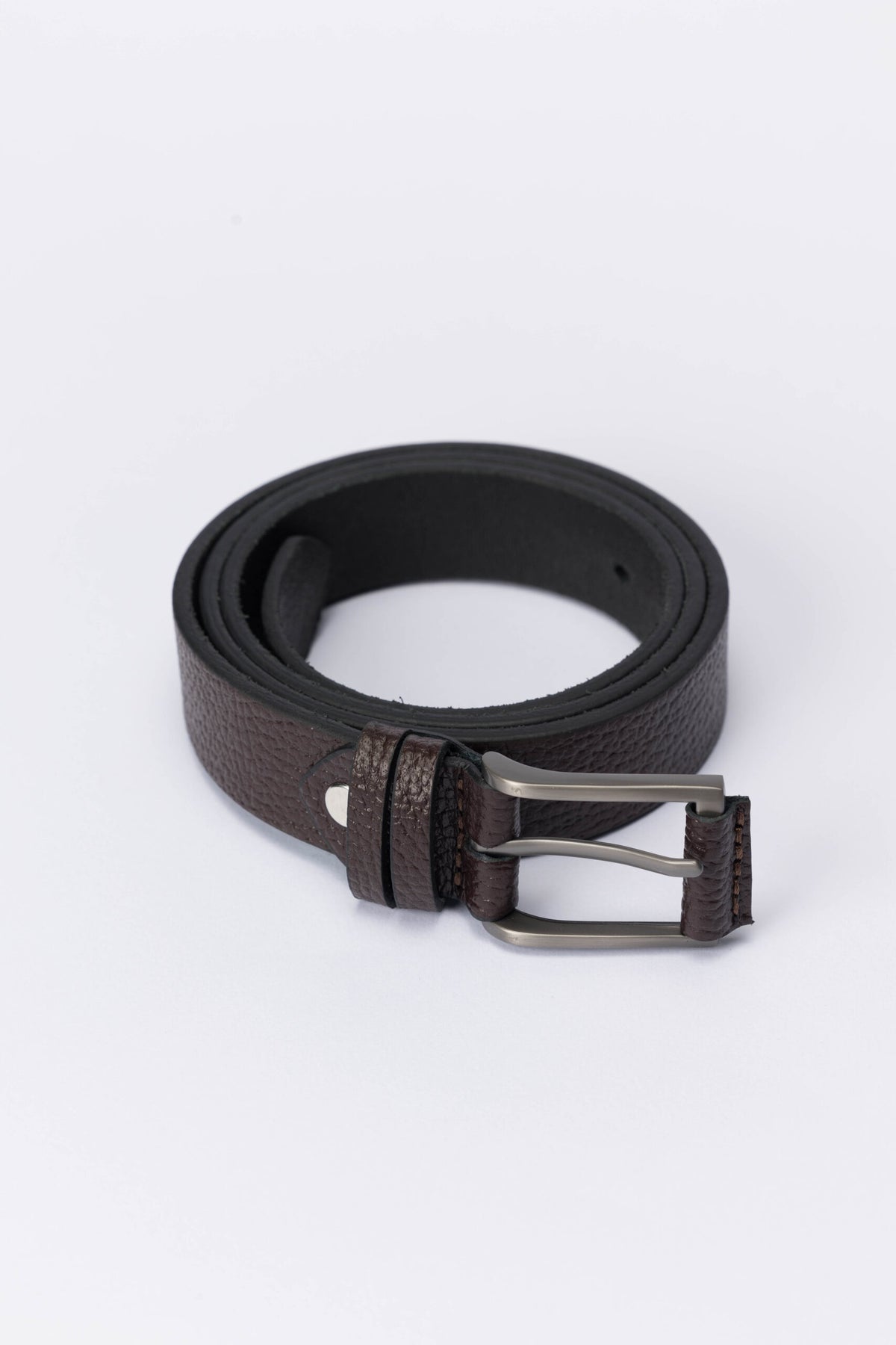 Casual Genuine Leather Belt – Brown
