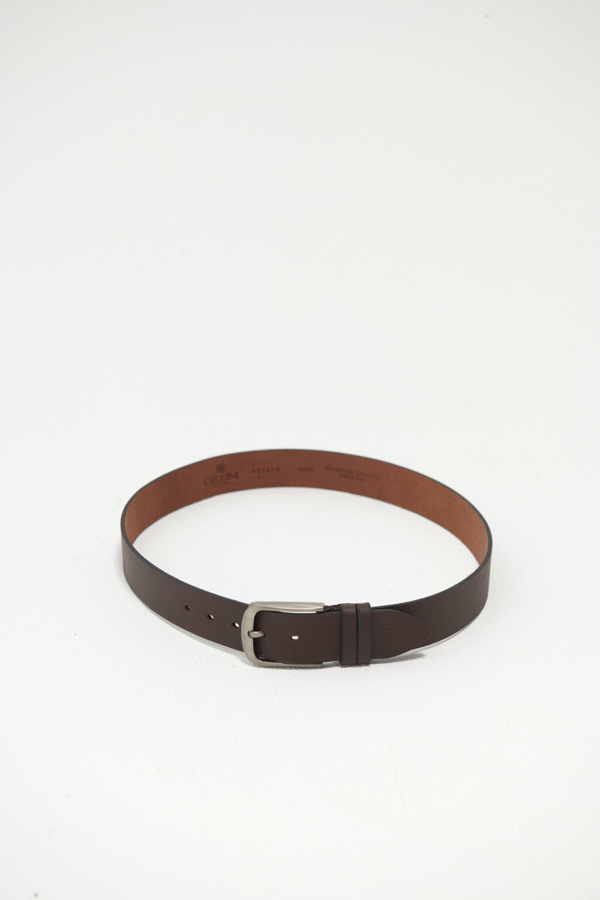 Casual Genuine Leather Belt – Light Brown