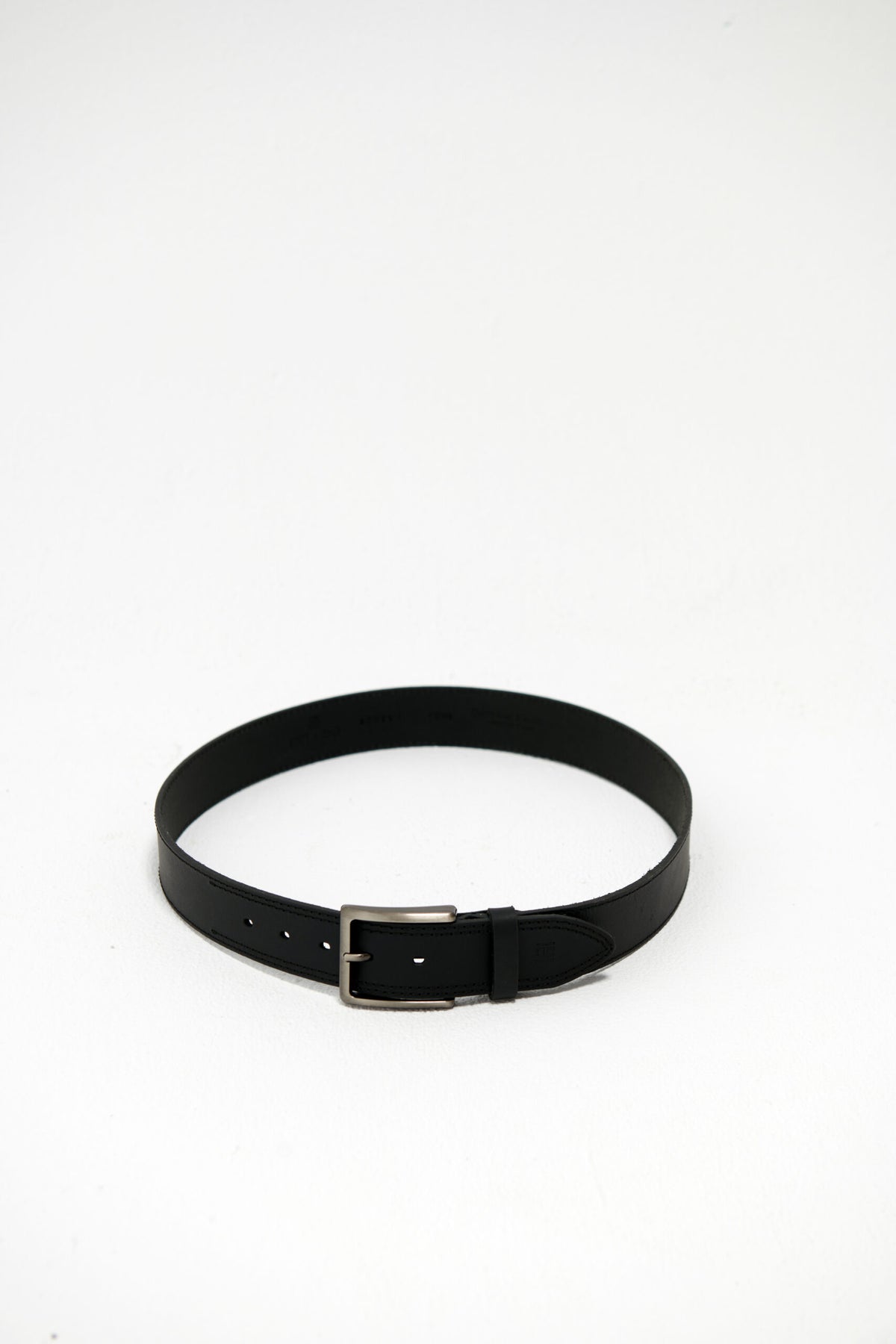 Casual Genuine Leather Belt – Black