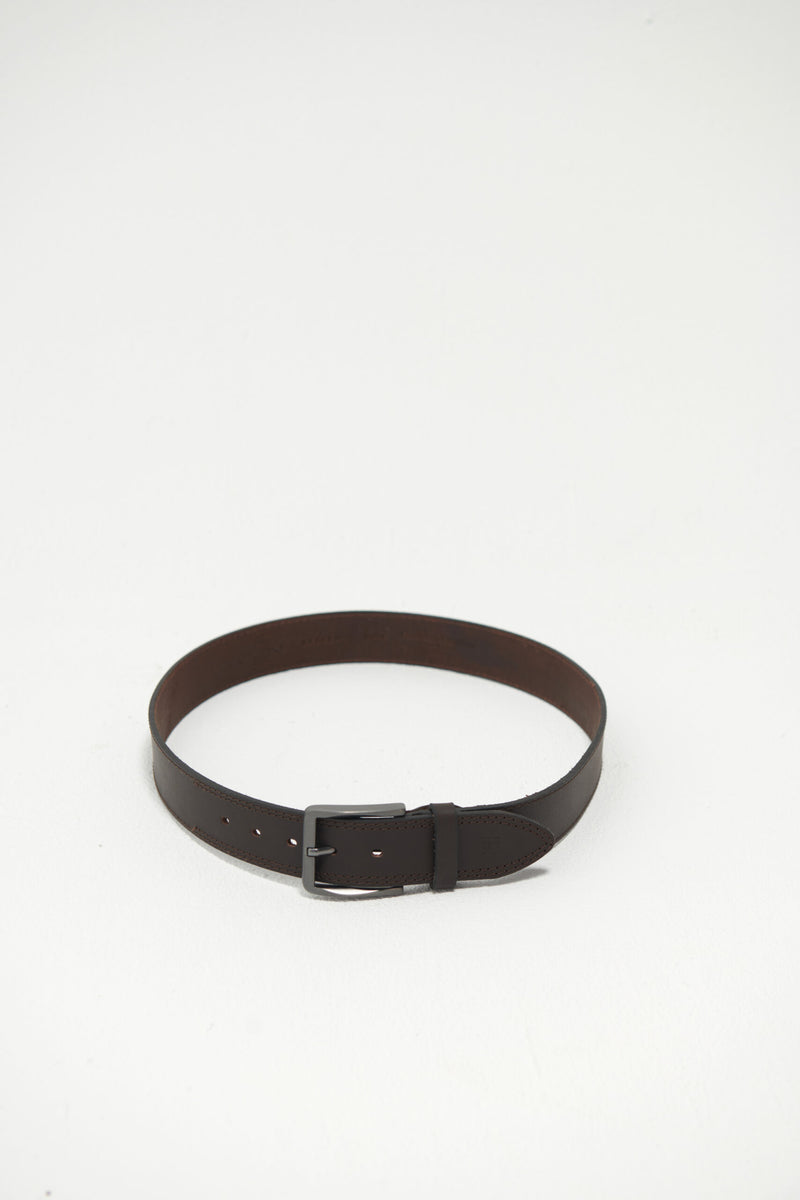 Casual Genuine Leather Belt – Brown
