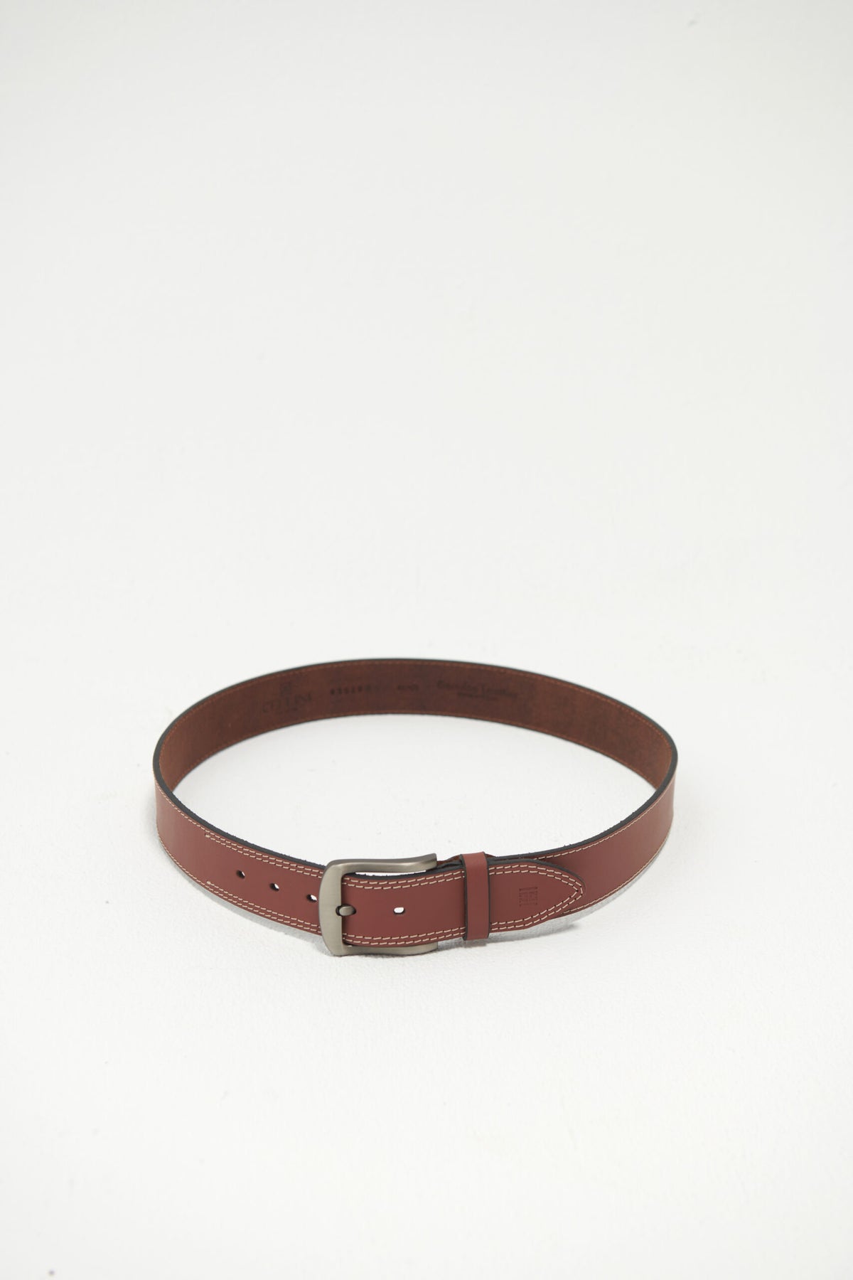 Casual Genuine Leather Belt – Light Brown