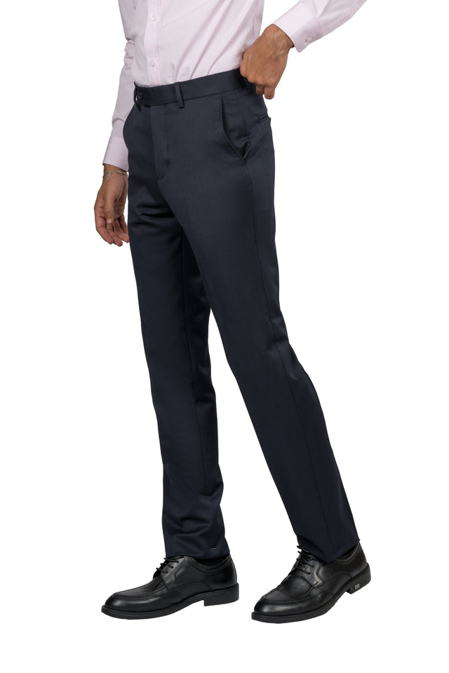Classic Formal Trousers – Navy