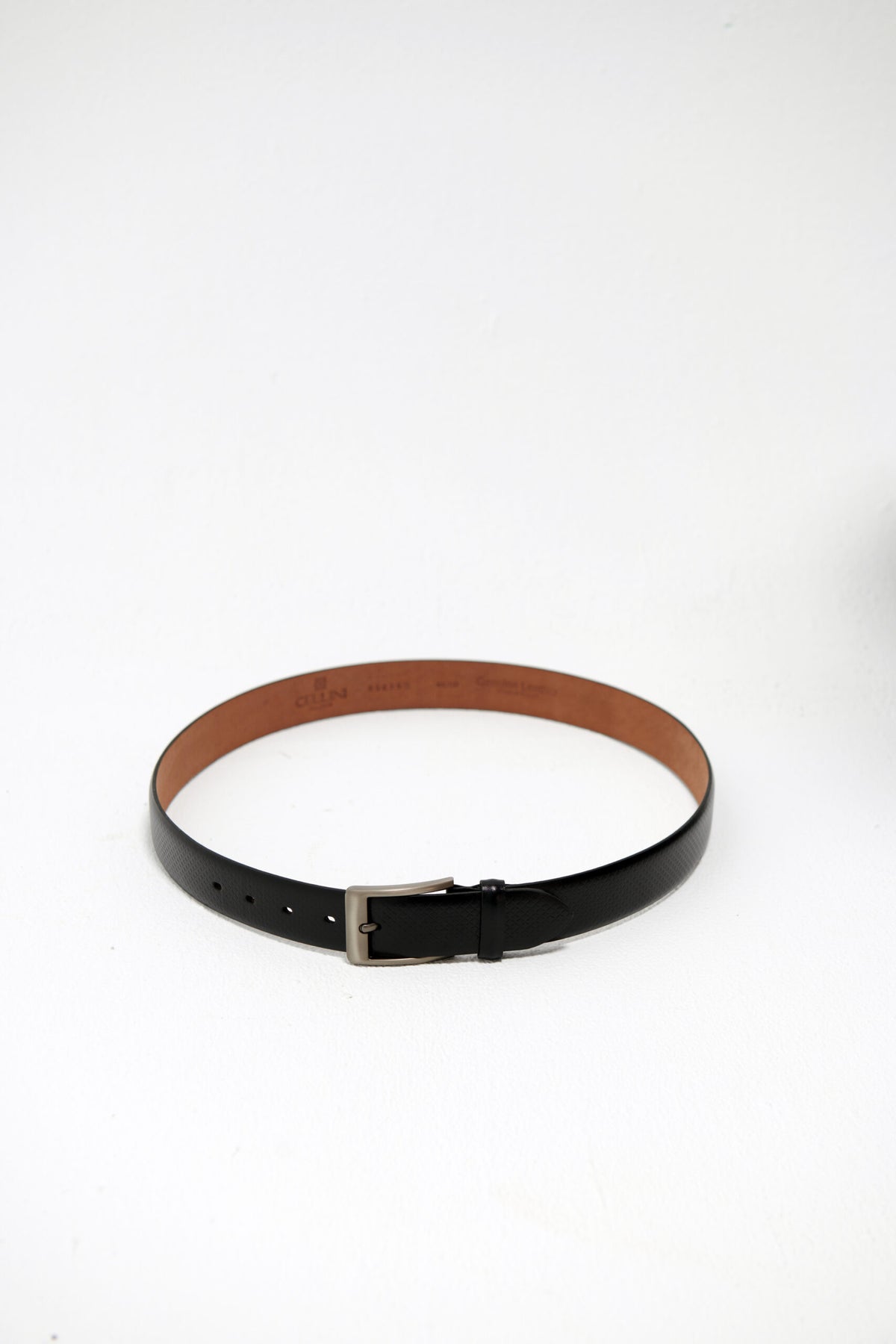Classic Genuine Leather Belt – Black