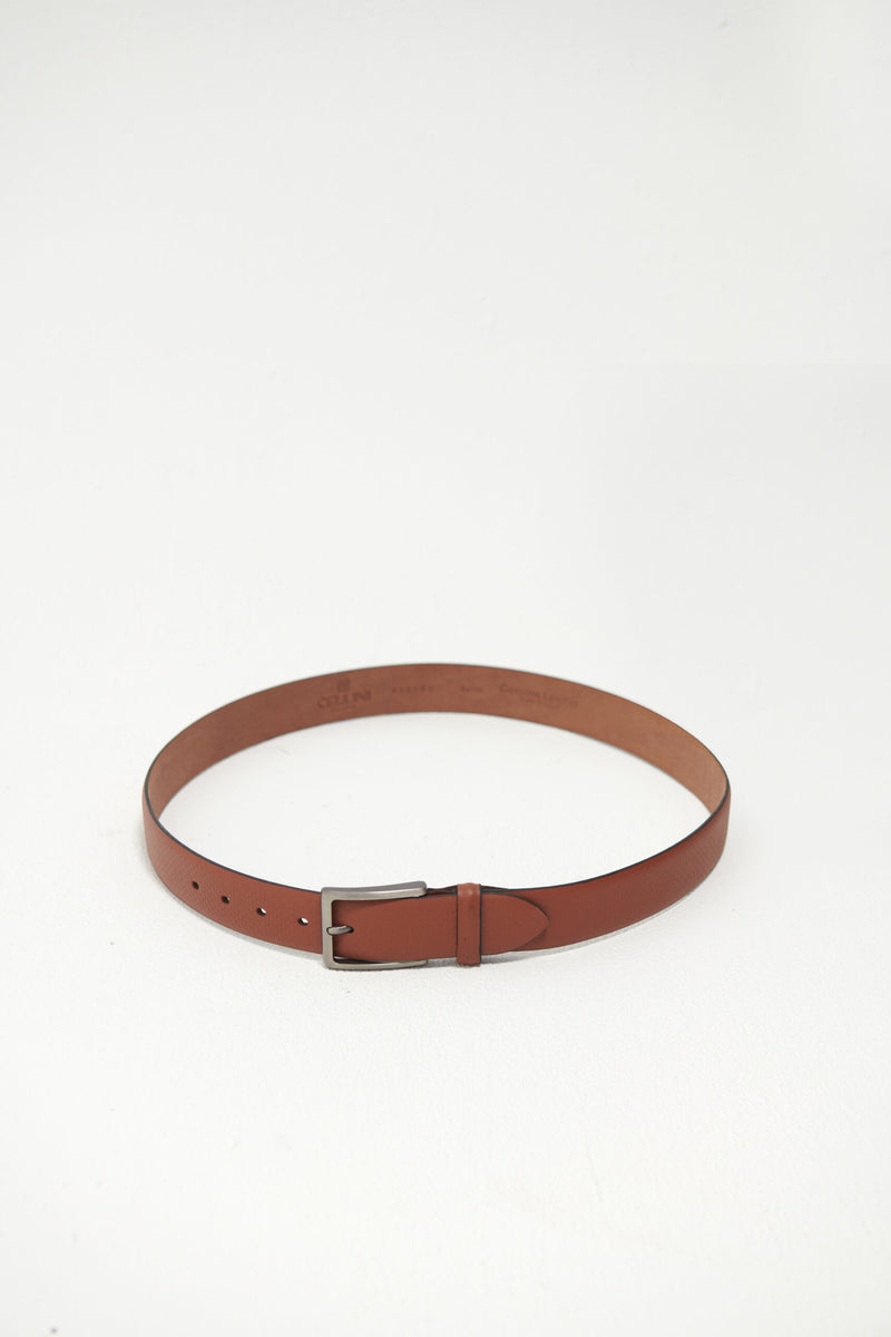 Classic Genuine Leather Belt – Light Brown