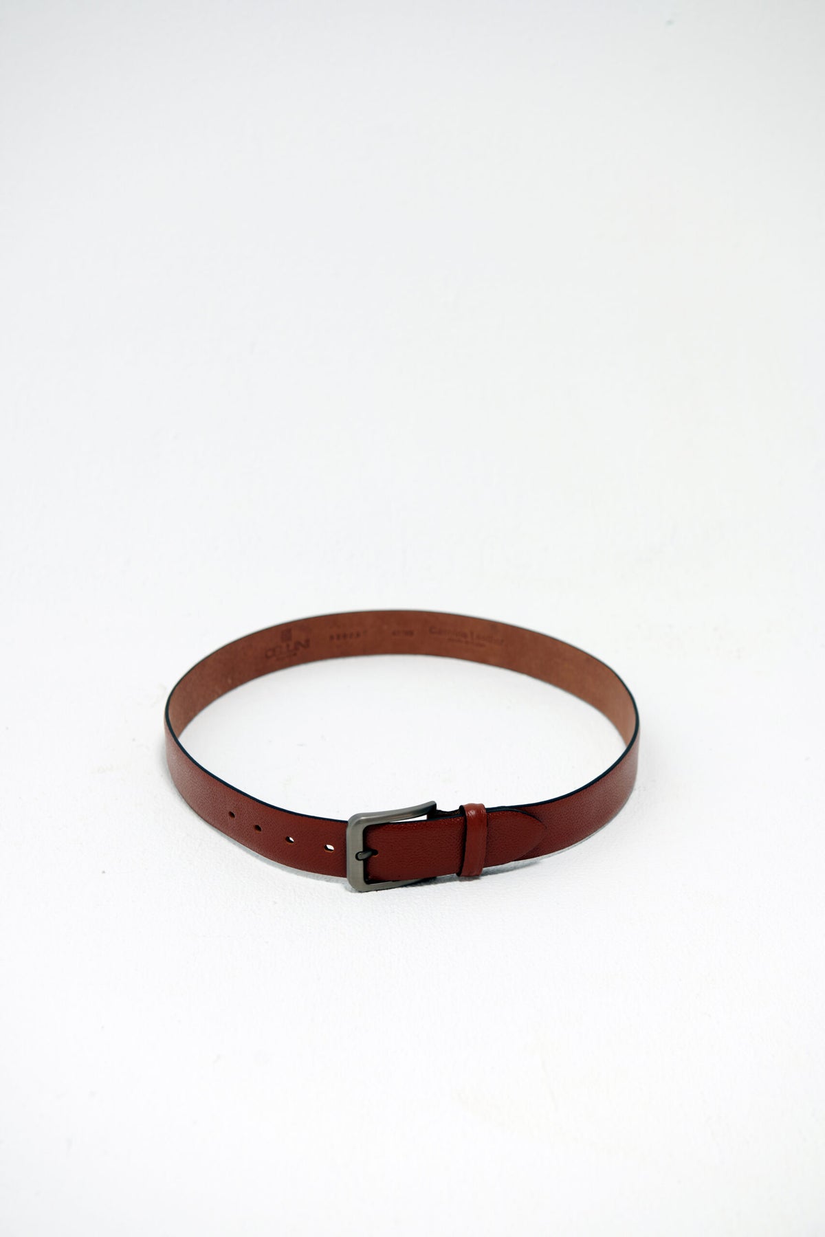 Classic Genuine Leather Belt – Light Brown