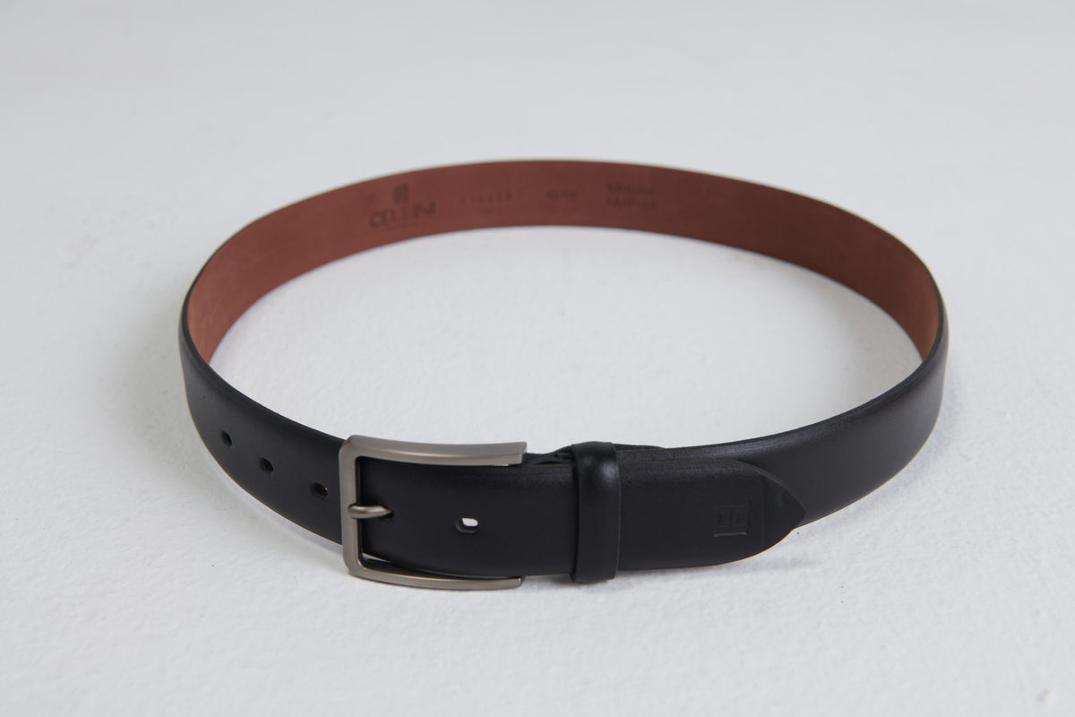 Classic Genuine Leather Belt – Black
