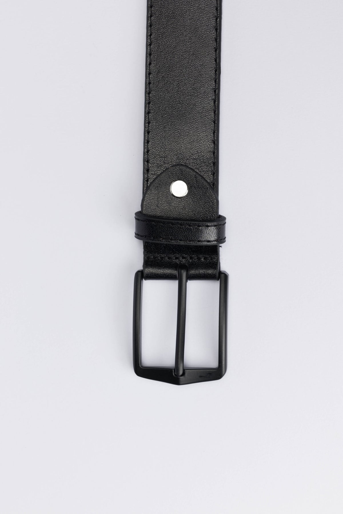 Classic Genuine Leather Belt – Black