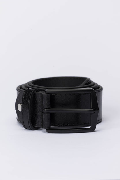 Classic Genuine Leather Belt – Black