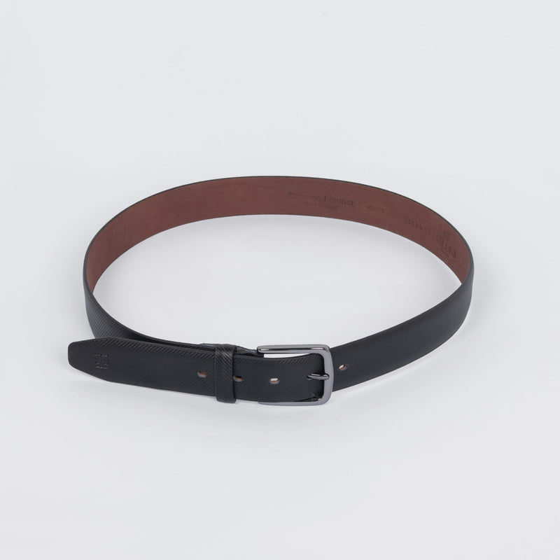 Classic Genuine Leather Belt – Black