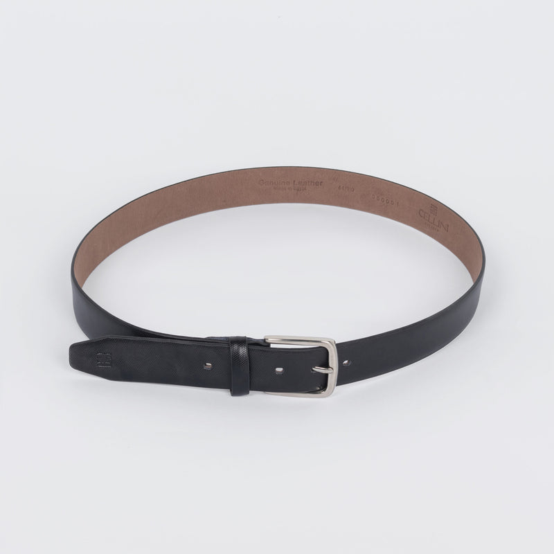 Classic Genuine Leather Belt – Black