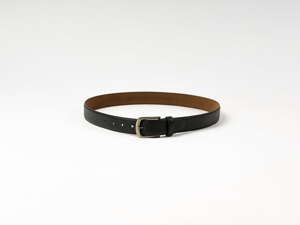 Classic Genuine Leather Belt – Black