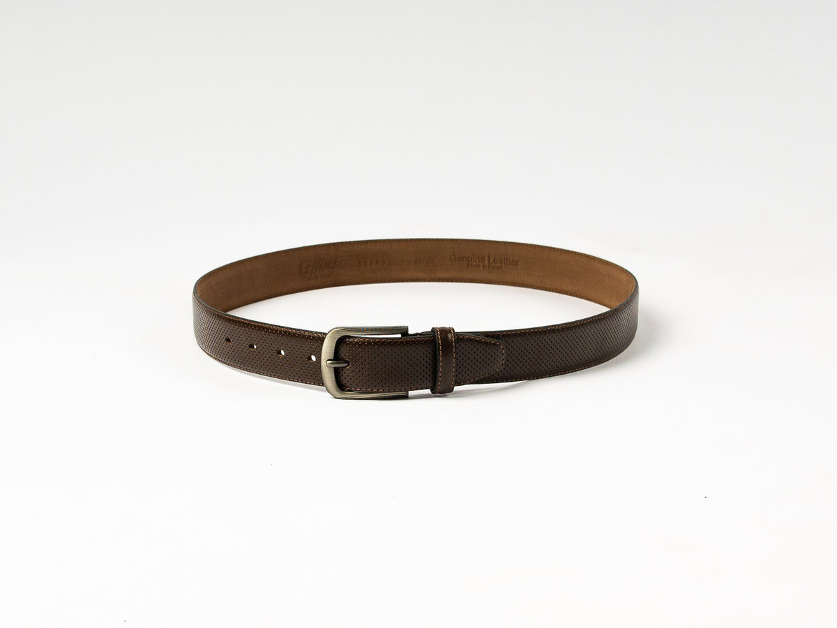 Classic Genuine Leather Belt – Brown