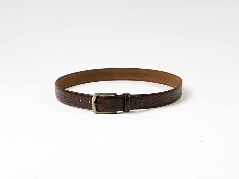 Classic Genuine Leather Belt – Brown