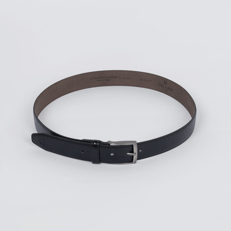 Classic Genuine Leather Belt – Black