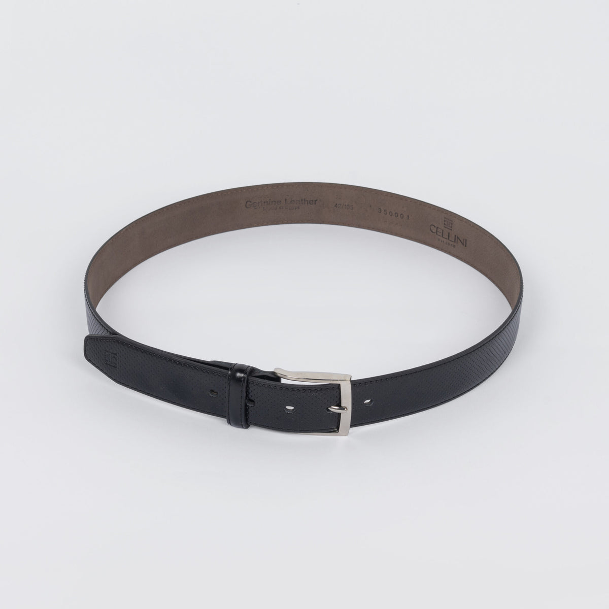 Classic Genuine Leather Belt – Black