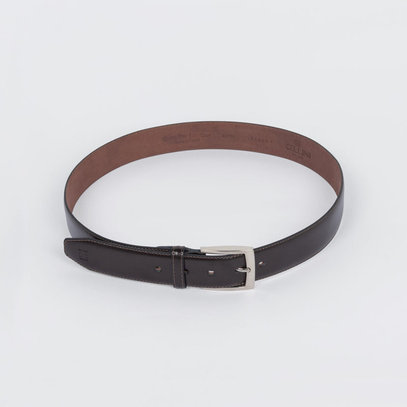 Classic Genuine Leather Belt – Brown