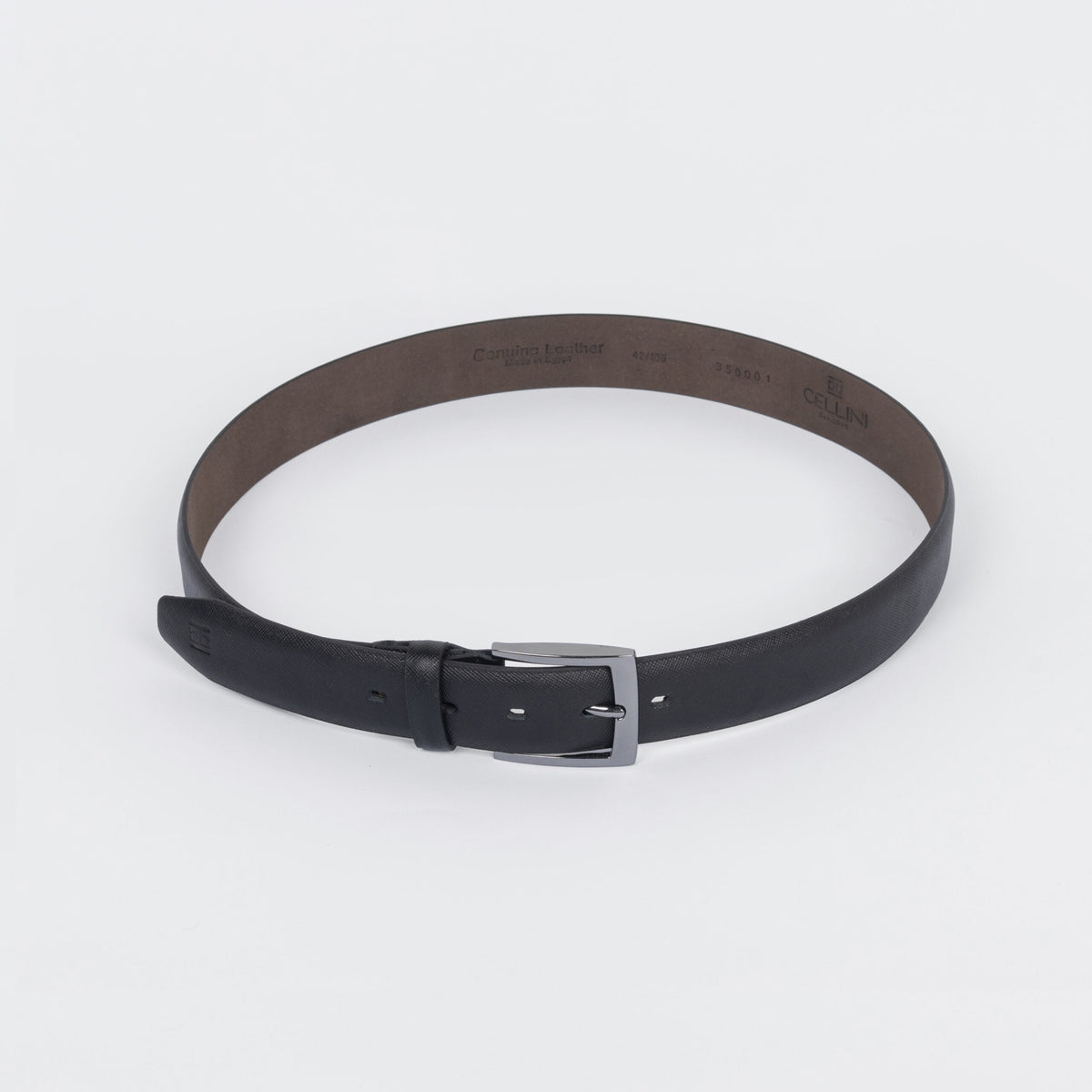 Classic Genuine Leather Belt – Black