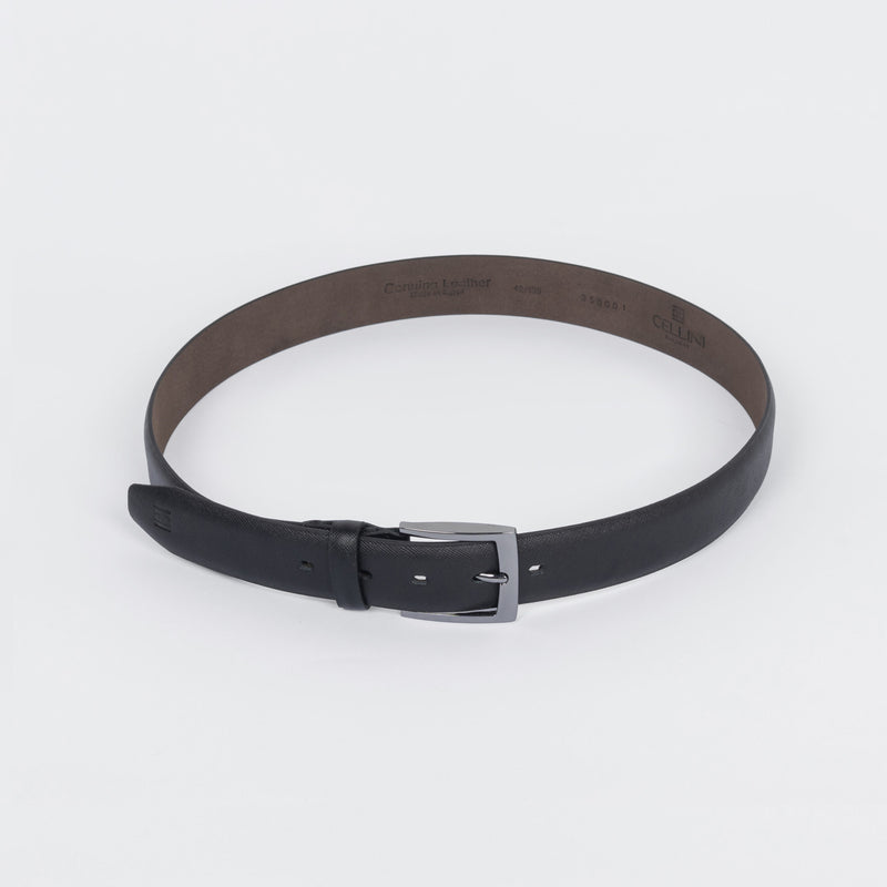 Classic Genuine Leather Belt – Black