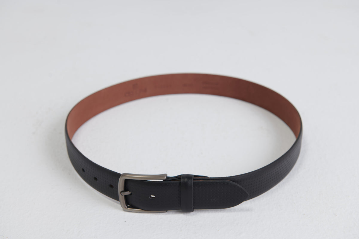 Classic Genuine Leather Belt – Black