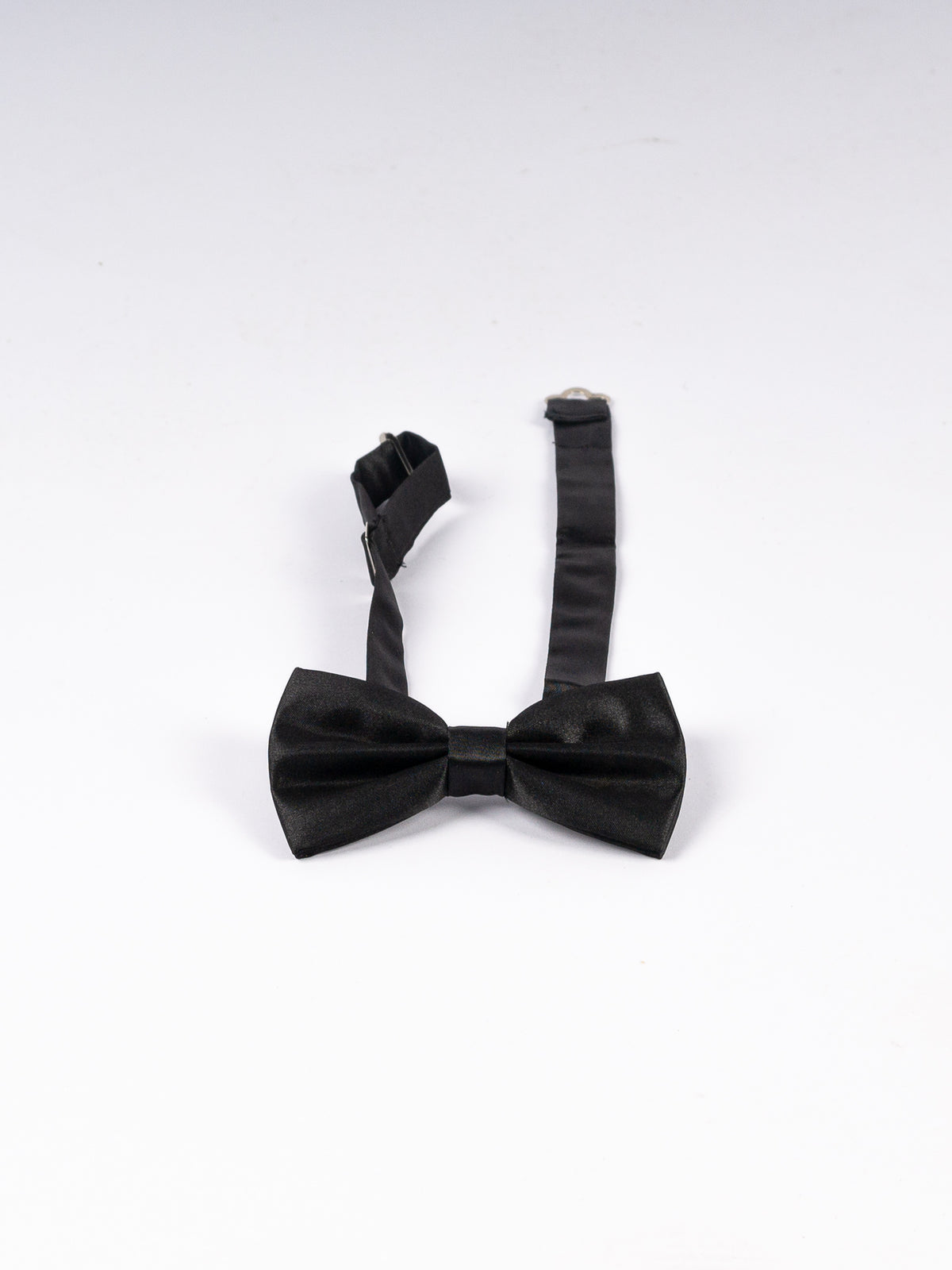 Italian Silk Bow Tie – Black