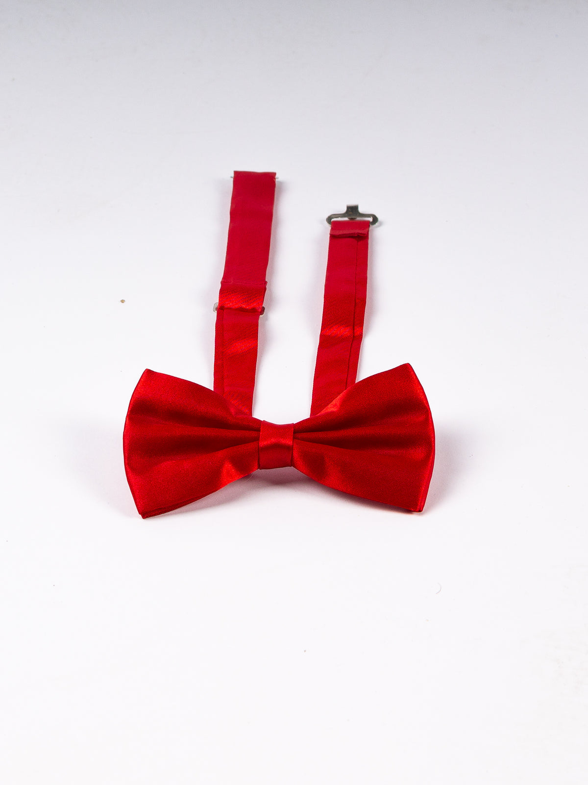Italian Silk Bow Tie – Red