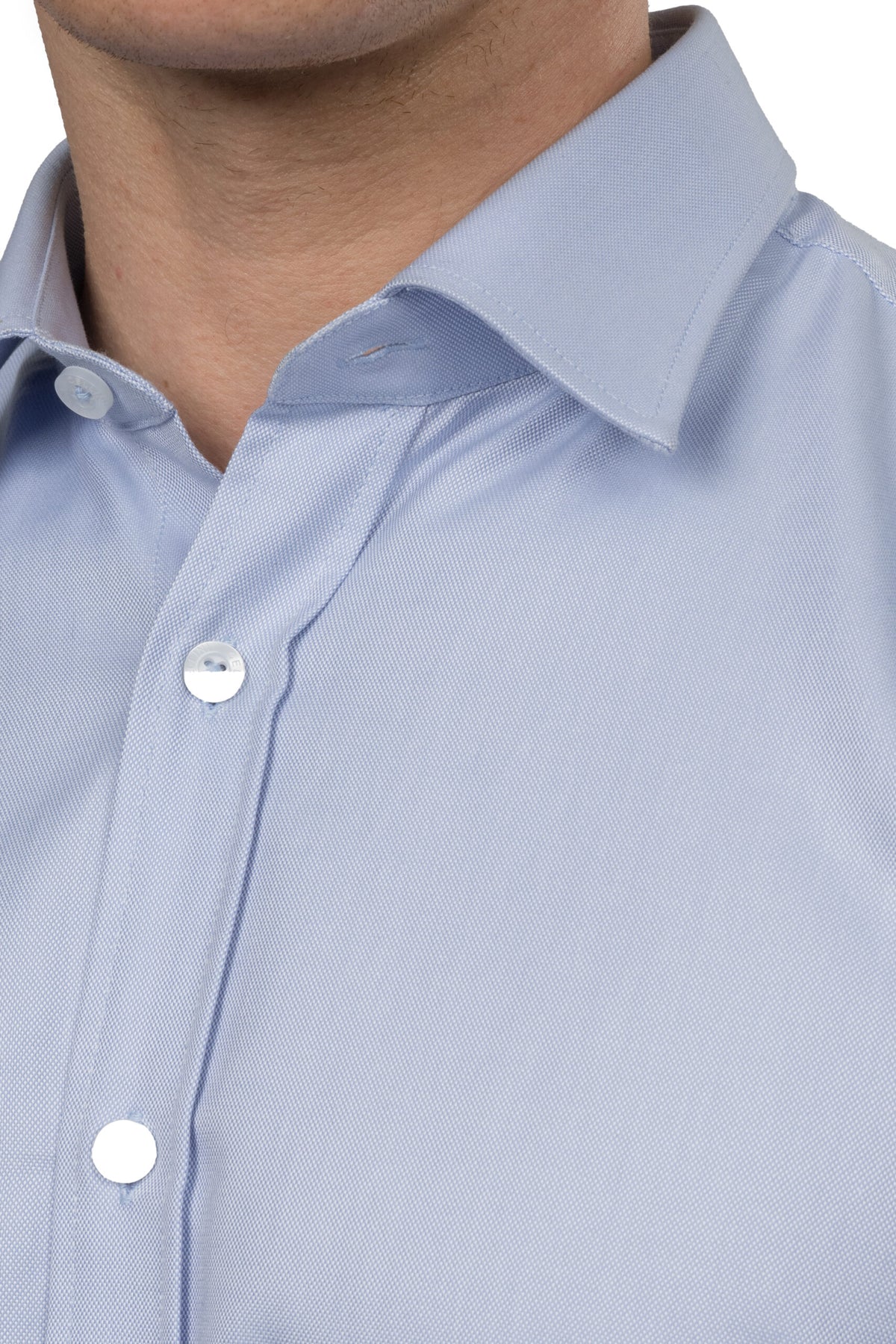 Long Sleeved Classic Oxford Shirt – Light Blue